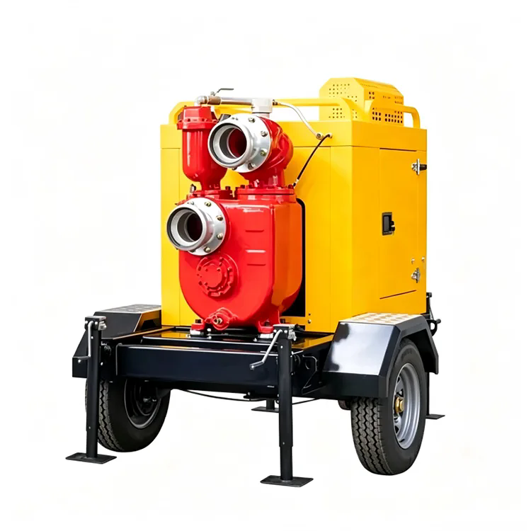 Giunsa Pagsulbad sa usa ka Flood Control Pump Truck ang mga Hagit sa Pagdumala sa Tubig sa Emerhensya?