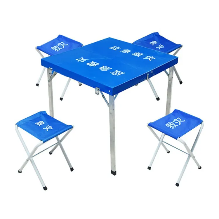 Disaster Relief Folding Table ug Chair